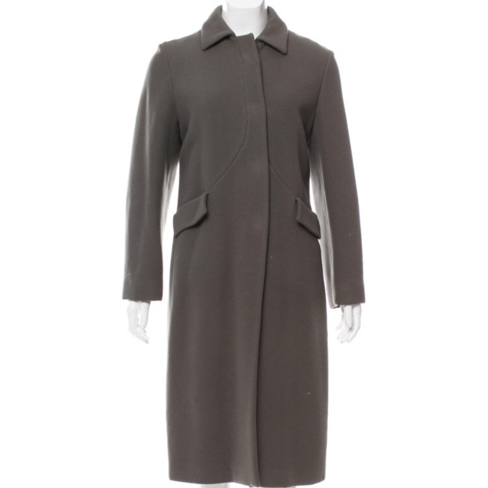 Jil Sander Gray wool coat